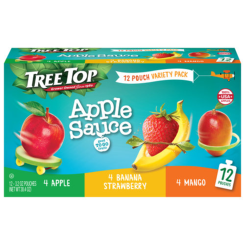 Tree Top Apple Sauce, Variety Pack