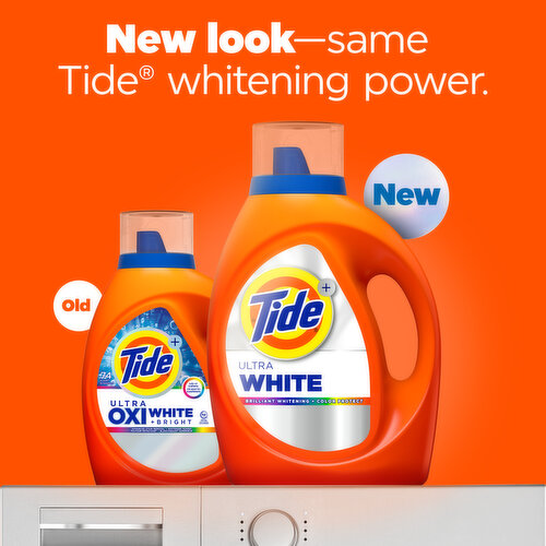 Tide Ultra White Liquid Laundry Detergent, 59 Loads