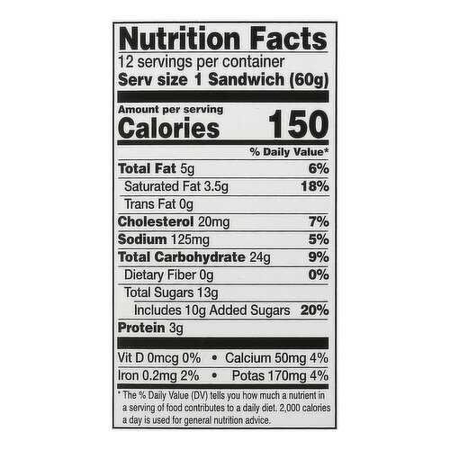 North Star Ice Cream Sandwiches, Neapolitan