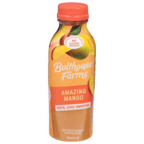 Bolthouse Farms 100% Juice Smoothie, Amazing Mango