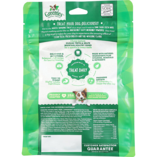 Greenies Daily Dog Treats, Original, Petite