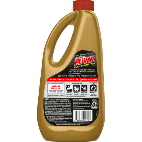 Liquid-Plumr Pro-Strength Clog Destroyer