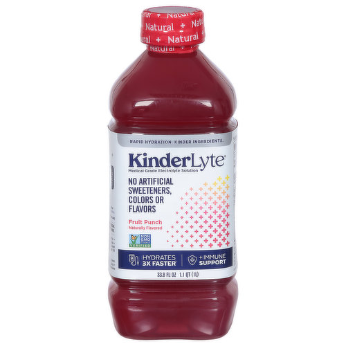 Kinderlyte Electrolyte Solution, Fruit Punch