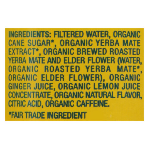 Yerba Madre Organic Lemon Elation Yerba Mate