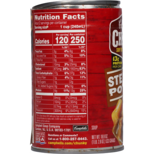 Campbell's Soup, Steak and Potato