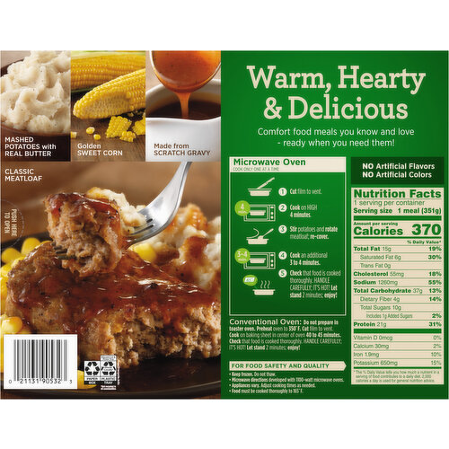 Marie Callender's Meat Loaf & Gravy