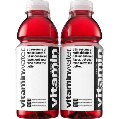 vitaminwater xxx Açai Blueberry Pomegranate Nutrient Enhanced Flavored Water Beverage