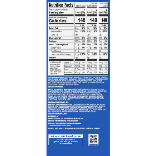 Nabisco Cookies, 10 Packs