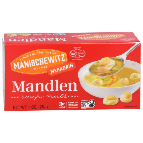 Manischewitz Mandlen Soup Nuts