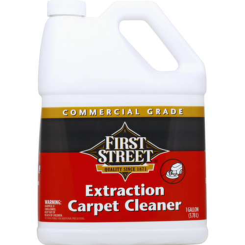 First Street Carpet Cleaner, Extraction, Commercial Grade