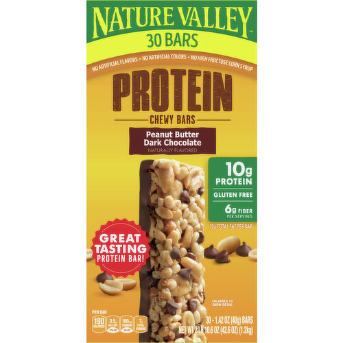 Nature Valley Peanut Butter Dark Chocolate Chewy Bars