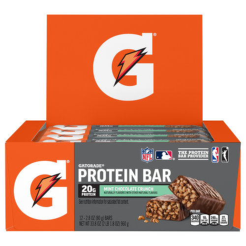 Gatorade Protein Bar, Mint Chocolate Crunch