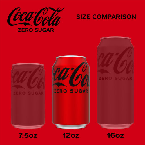 Coca-Cola Zero Sugar  Soda Soft Drink