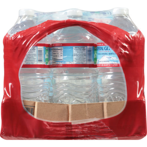 Crystal Geyser Alpine Spring Water, Natural