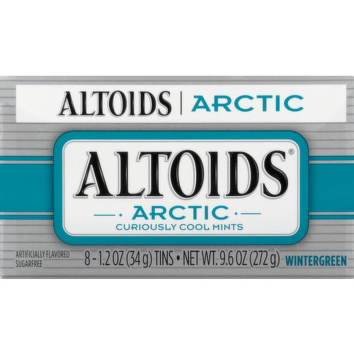 Altoids Cool Mints, Wintergreen, Curiously