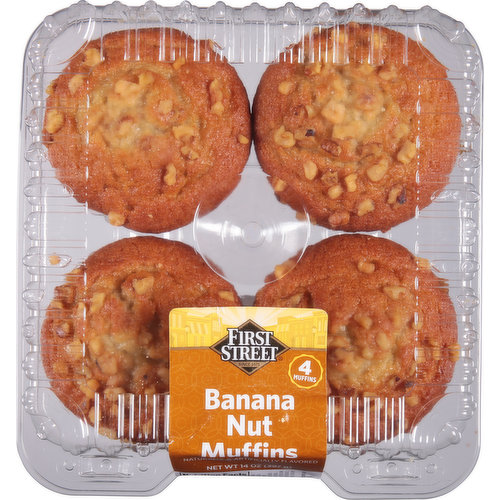 First Street Muffins, Banana Nut