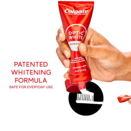 Colgate Optic White Renewal High Impact White Teeth Whitening Toothpaste