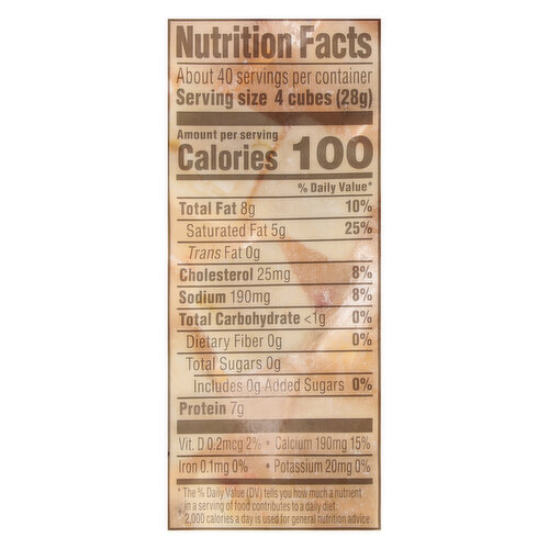 First Street Cubed Pepper Jack Cheese