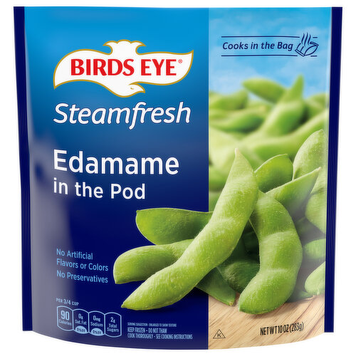 Birds Eye Steamfresh Edamame in the Pod Frozen Vegetables