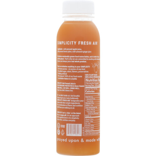 Simplicity Holistic Health Fesh Air Juice