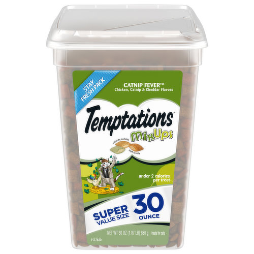 Temptations Treats for Cats, Catnip Fever, Super Value Size