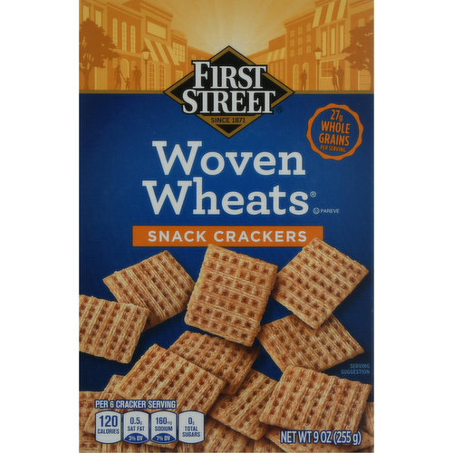 First Street Snack Crackers