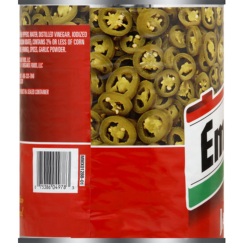 Embasa Jalapenos, Nacho Sliced