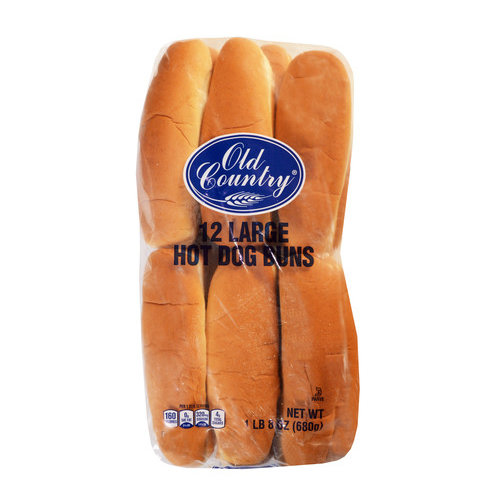Old Country Large Hot Dog Buns