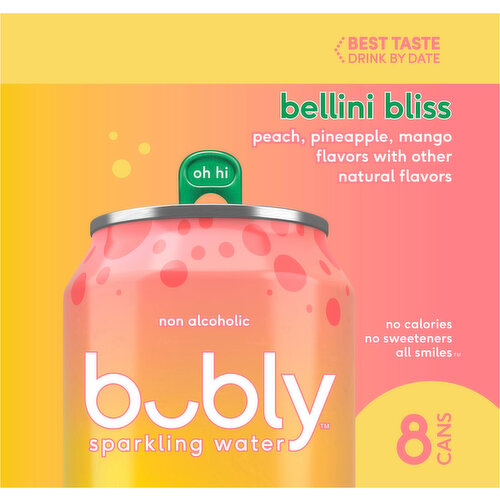 Bubly Bellini Bliss Sparkling Water