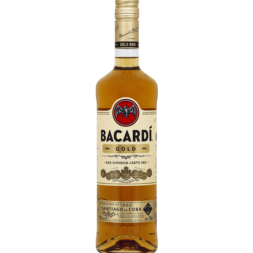 Bacardi Rum, Gold