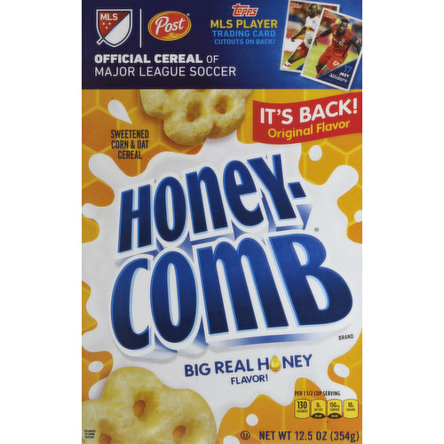 Honey-Comb Cereal, Big Real Honey Flavor