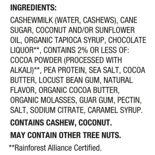 So Delicious Dairy Free Non-Dairy Cashewmilk Dipped Salted Caramel Frozen Dessert