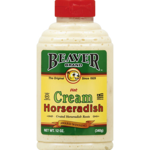 Beaver Horseradish, Cream, Hot