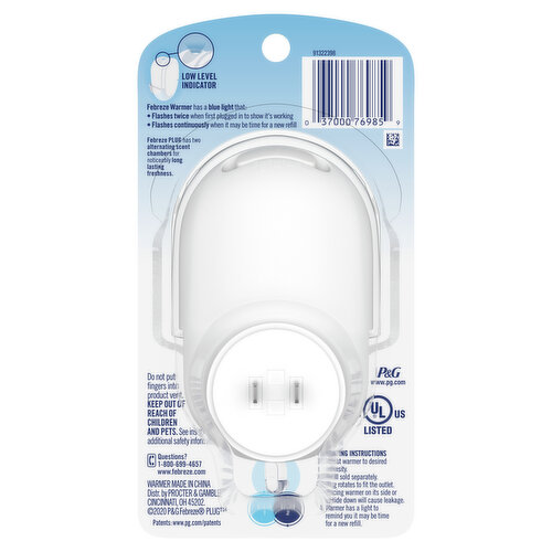 Febreze In Air Freshener Odor-Fighting Scented Oil Warmer