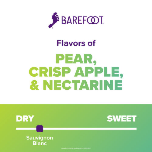 Barefoot Cellars Sauvignon Blanc White Wine 1.5L 