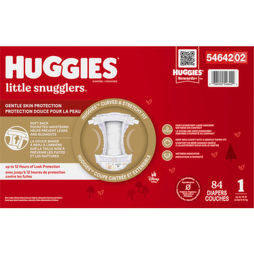 Huggies Diapers, Disney Baby, 1 (Up to 14 lb)