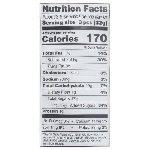 Brown & Haley Toffee Squares, Cinnamon