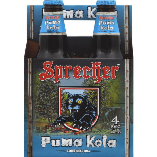 Sprecher Soda, Gourmet, Puma Kola