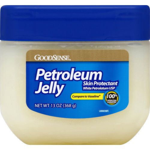 Good Sense Petroleum Jelly, Skin Protectant, White Petrolatum USP