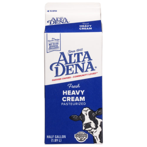Alta Dena Heavy Cream, Fresh