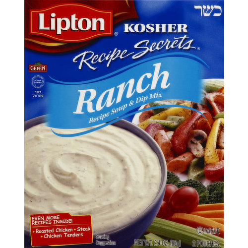 Lipton Recipe Soup & Dip Mix, Ranch