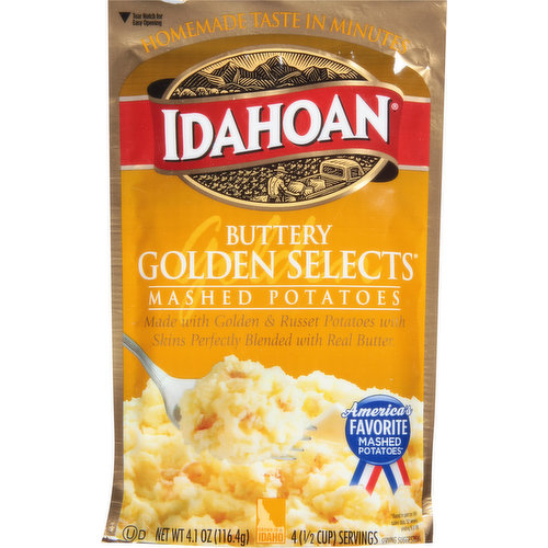 Idahoan Buttery Golden Selects® Mashed Potatoes