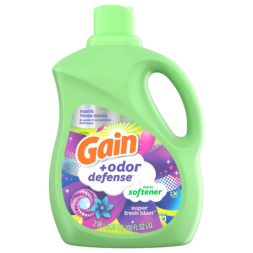 Gain Fabric Softener, Super Fresh Blast