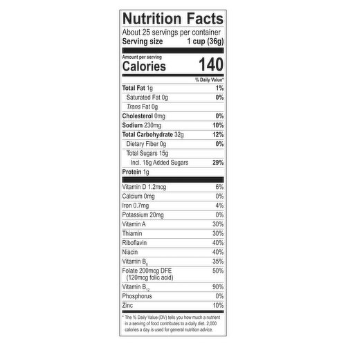 Malt O Meal Cereal, Fruity Dyno-Bites