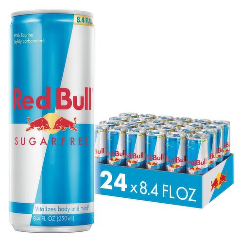 Red Bull Energy Drink, SugafFree, 24 Pack