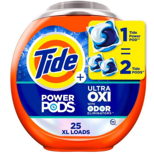 Tide Laundry Detergent Pacs, Original, 25 Ct.