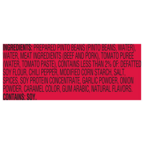 Dennison's Chili, Hot, Con Carne with Beans