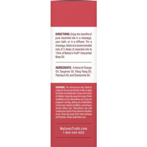 Nature's Truth Essential Oil, Pure, Calming, Relaxing, Botanical Blend