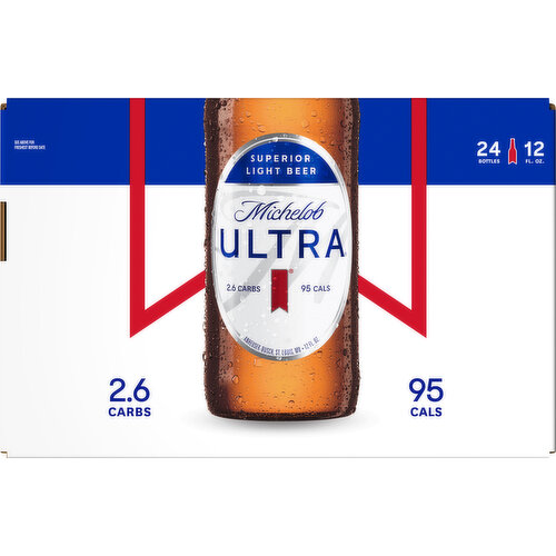 Michelob Ultra Superior Light Beer Bottles