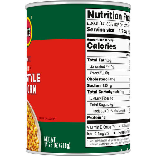 Del Monte Mexican Style Whole Kernel Spicy & Smoky Flavored Street Corn